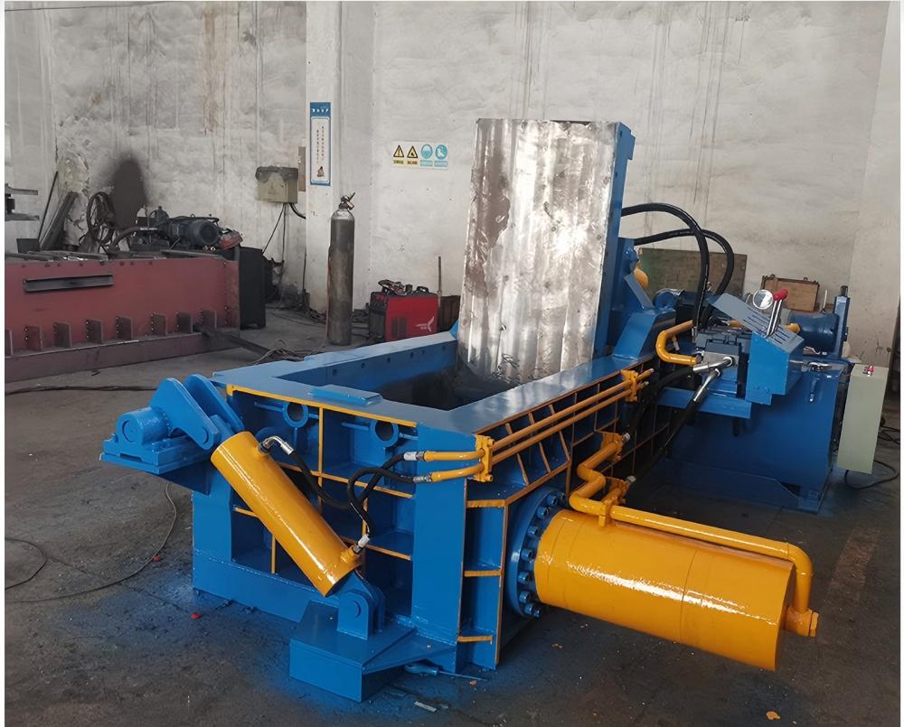 Internal Electrical Components of an Industrial Baler