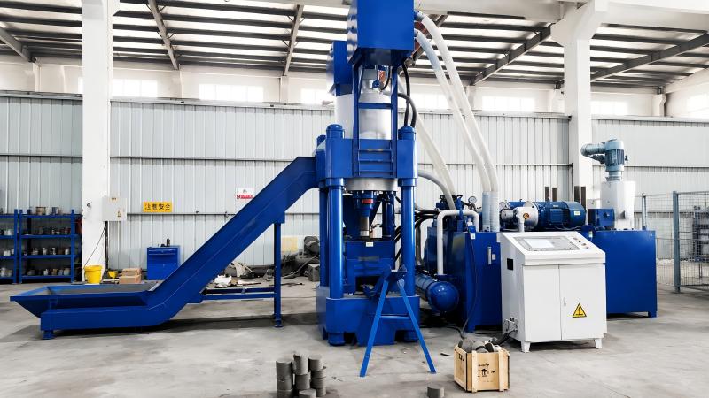 Hydraulic Briquetting Machine Internal Components