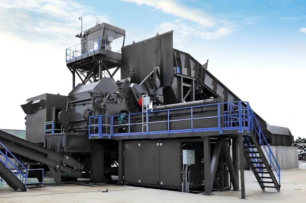 Industrial Hammermill Shredder Internal Components