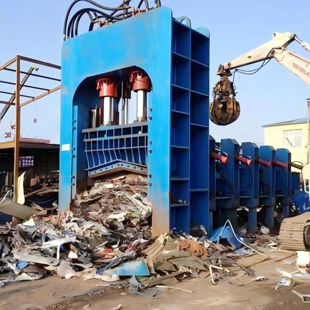 Hydraulic Gantry Shear for Scrap Metal and Rebar