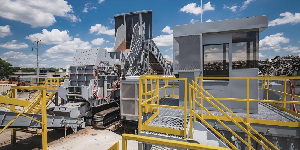 Mobile Hammer Mill Shredder for Mixed Metal Waste Processing