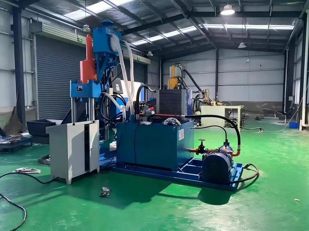 Vertical Hydraulic Metal Chip Briquetting Machine for Scrap Recycling