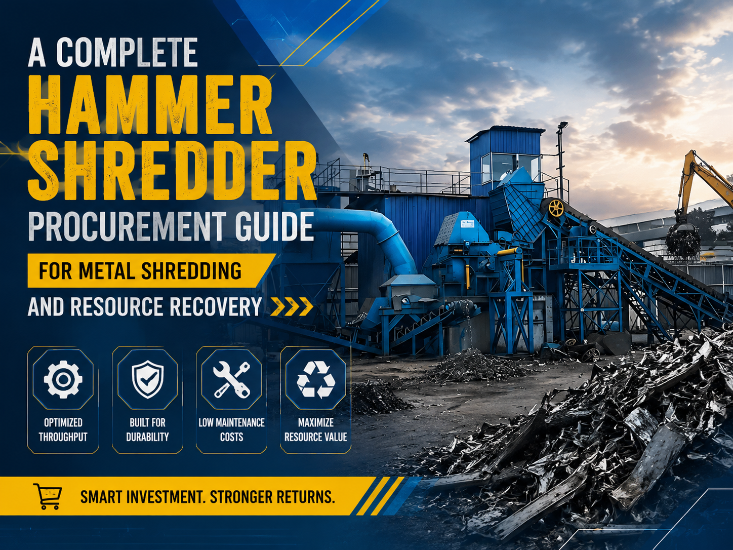 a complete hammer shredder procurement guide for metal shredding and resource recovery 1