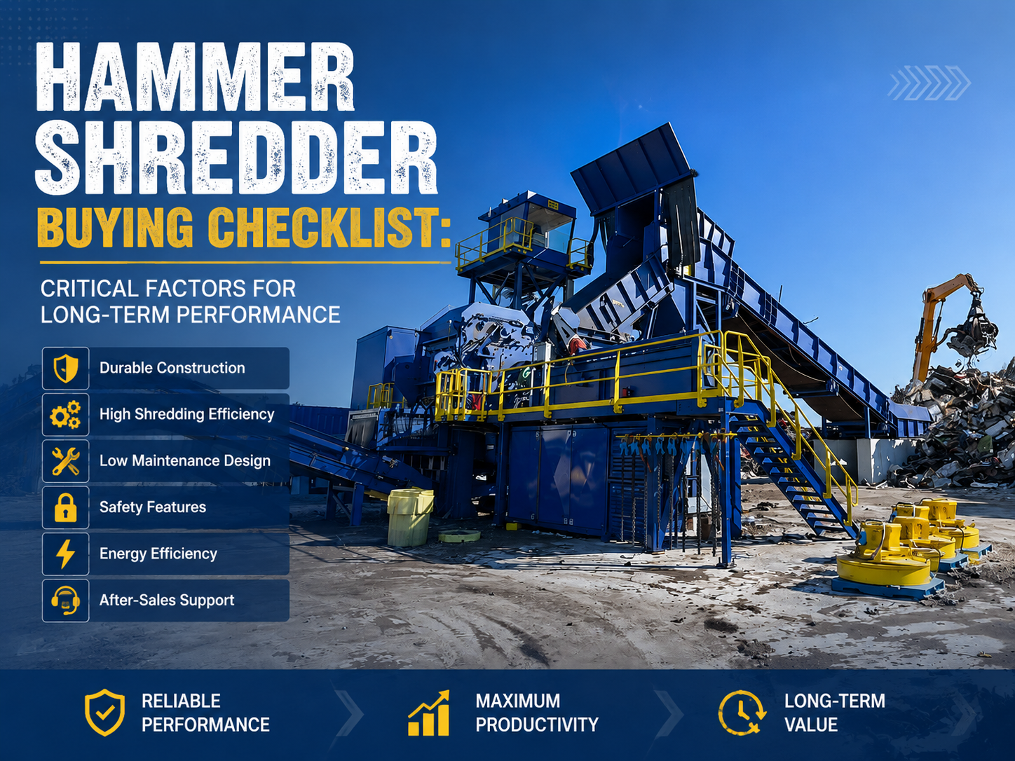 hammer shredder buying checklist critical factors for long term performance
