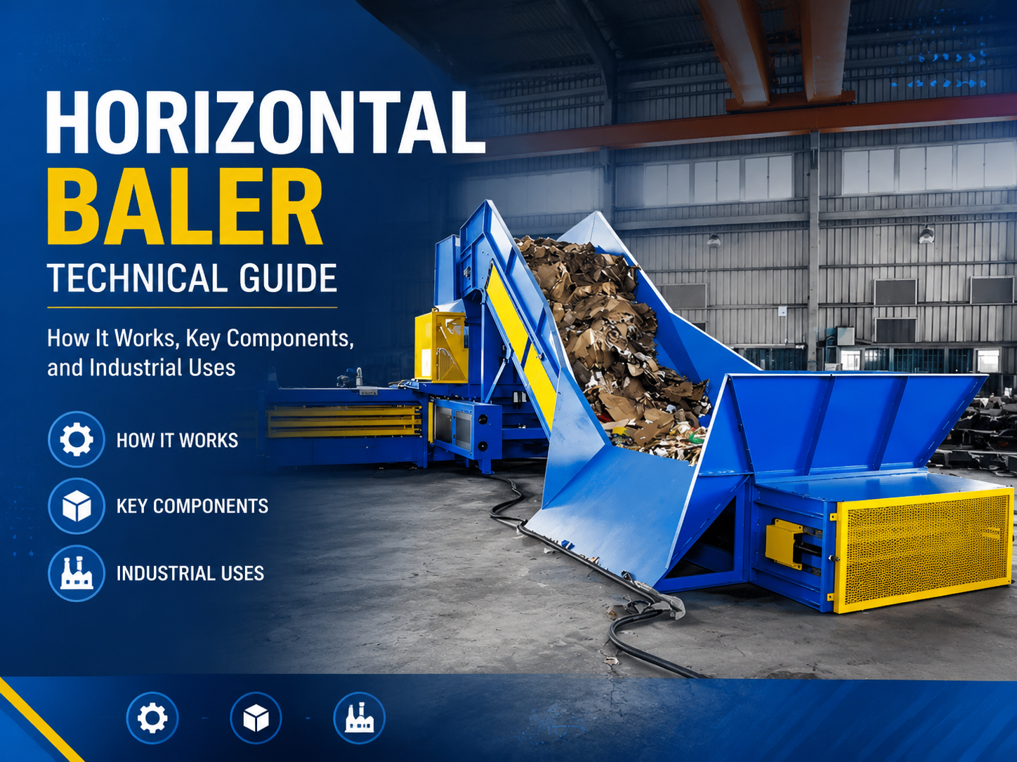 horizontal baler technical guide how it works key components and industrial uses