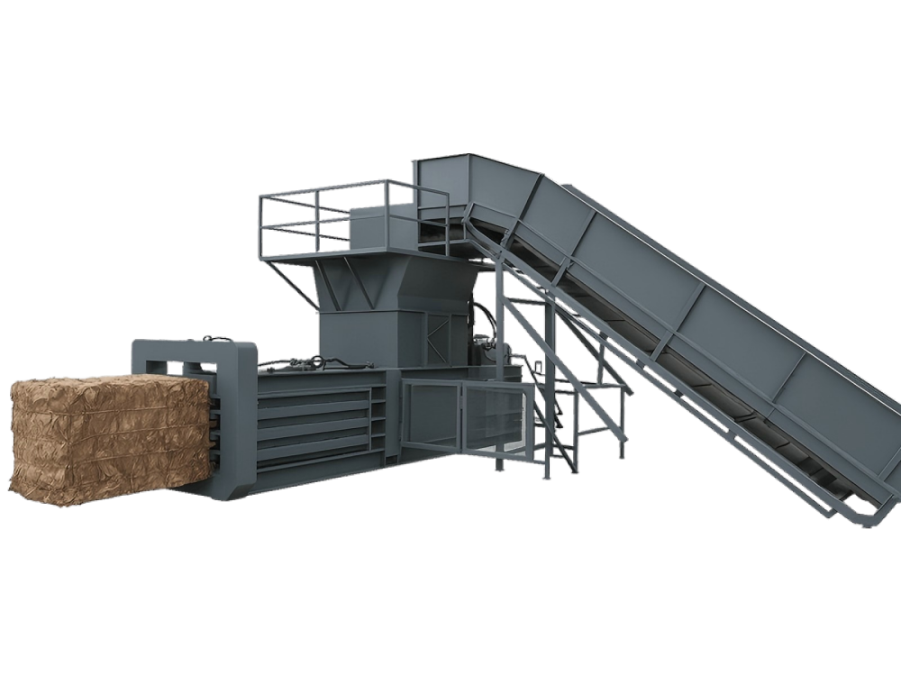 Horizontal Recycling Baler Hydraulic System