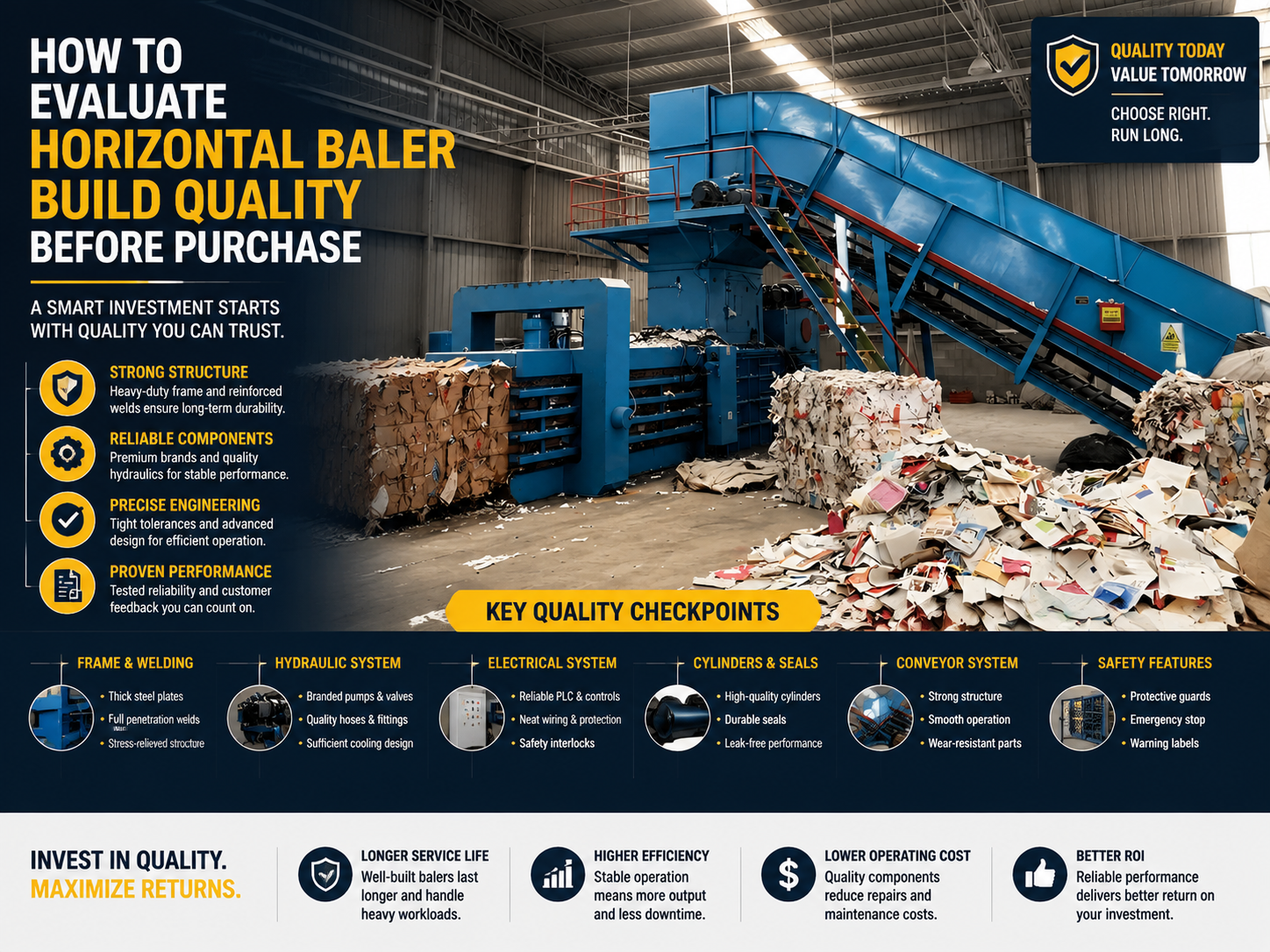 how to evaluate horizontal baler build quality before purchase a comprehensive technical g