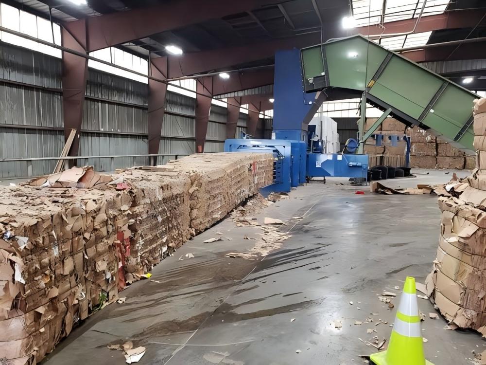 Industrial Horizontal Baler Construction Details