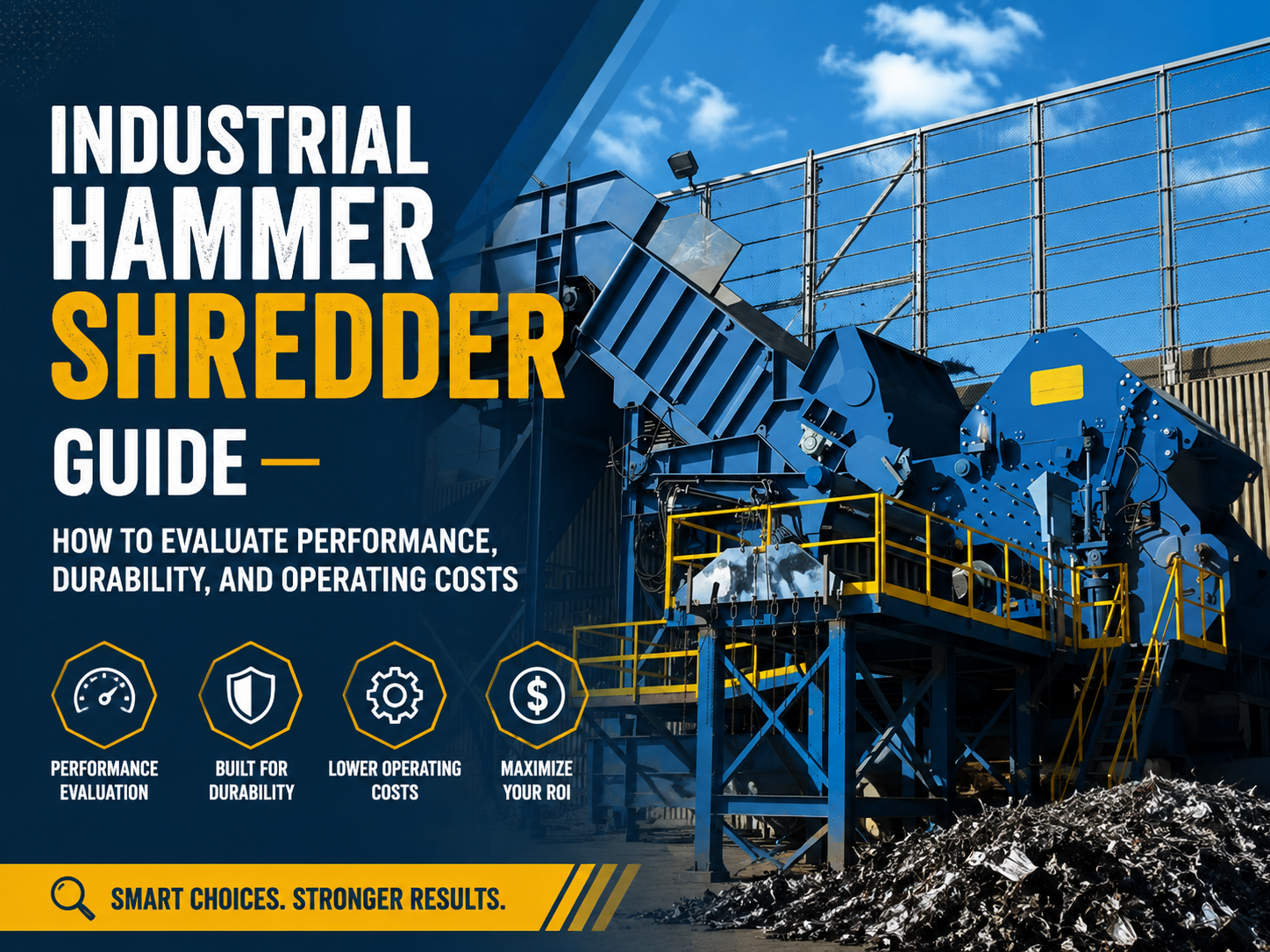 industrial hammer shredder guide how to evaluate performance durability and operating cost