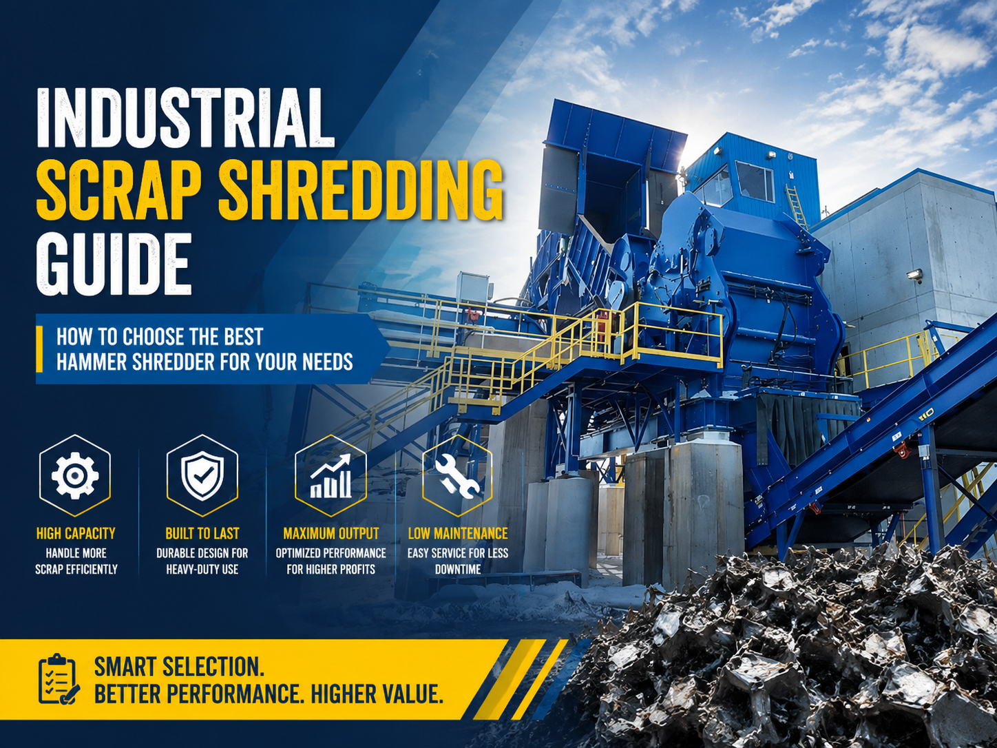 industrial scrap shredding guide how to choose the best hammer shredder for your needs