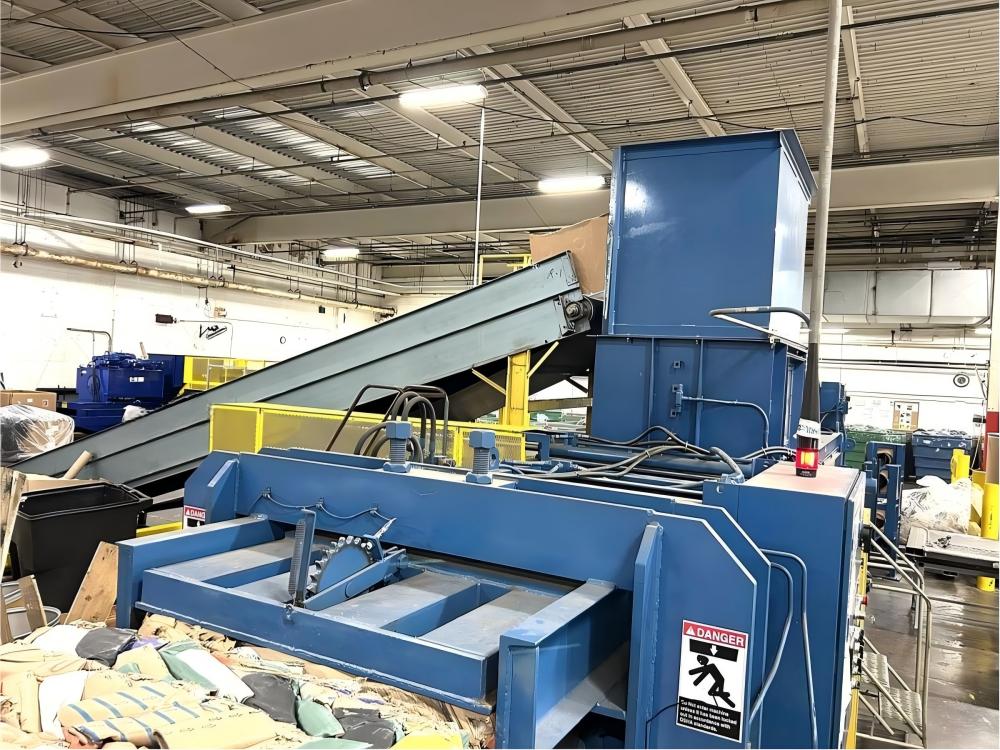 Large Industrial Recycling Baler Structure