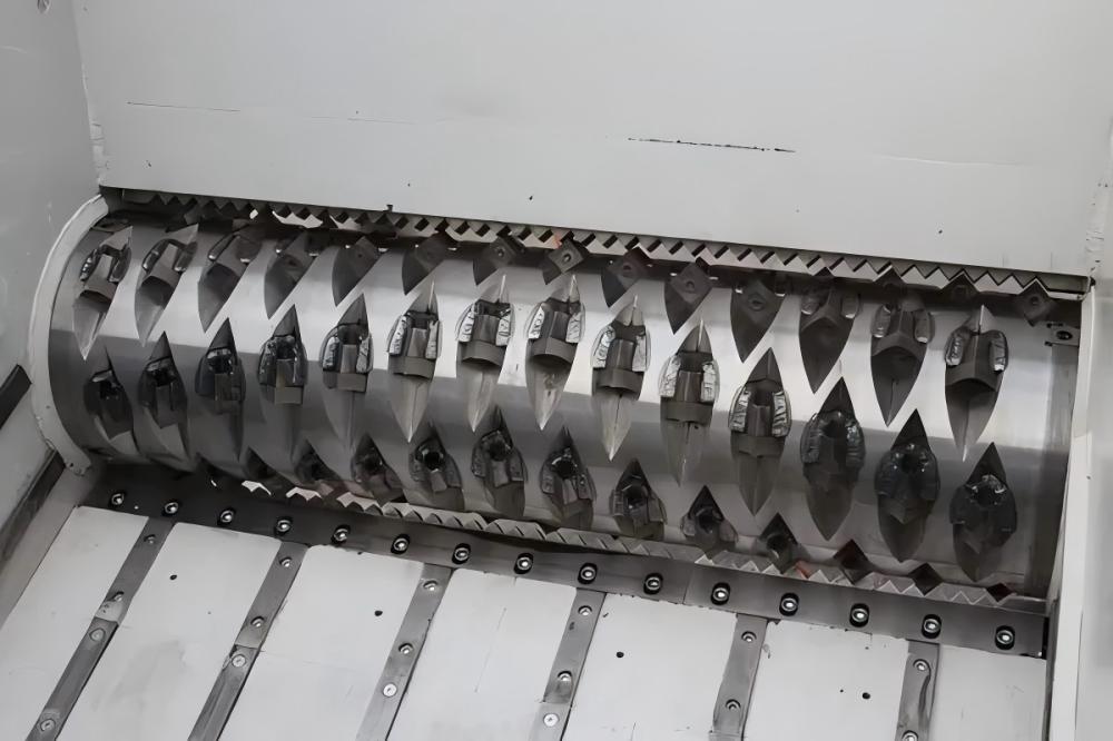 Industrial Single-Shaft Shredder Application