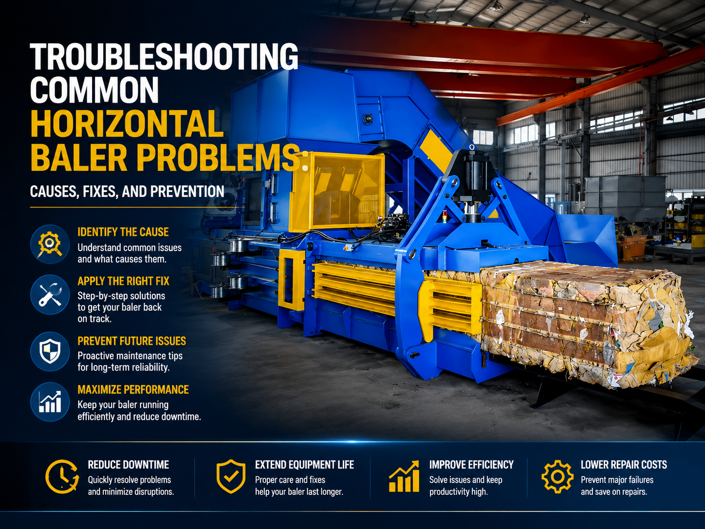 troubleshooting common horizontal baler problems causes fixes and prevention