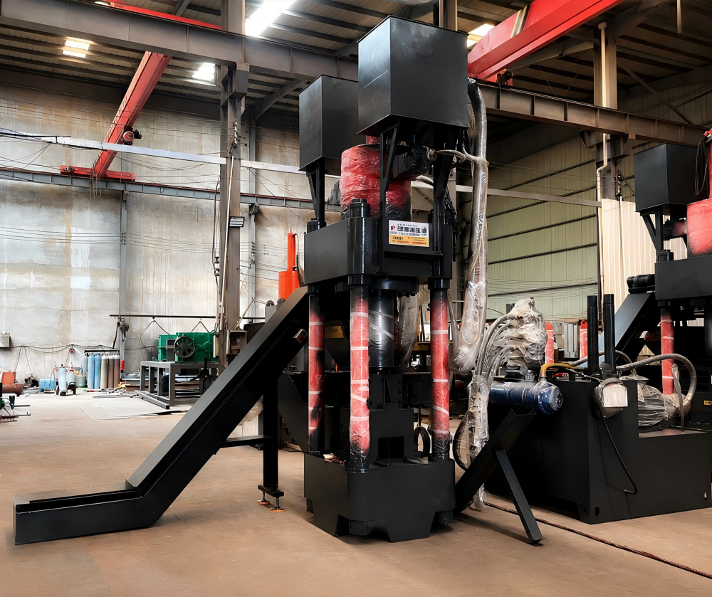 HARSLE Briquetting Machine Operation
