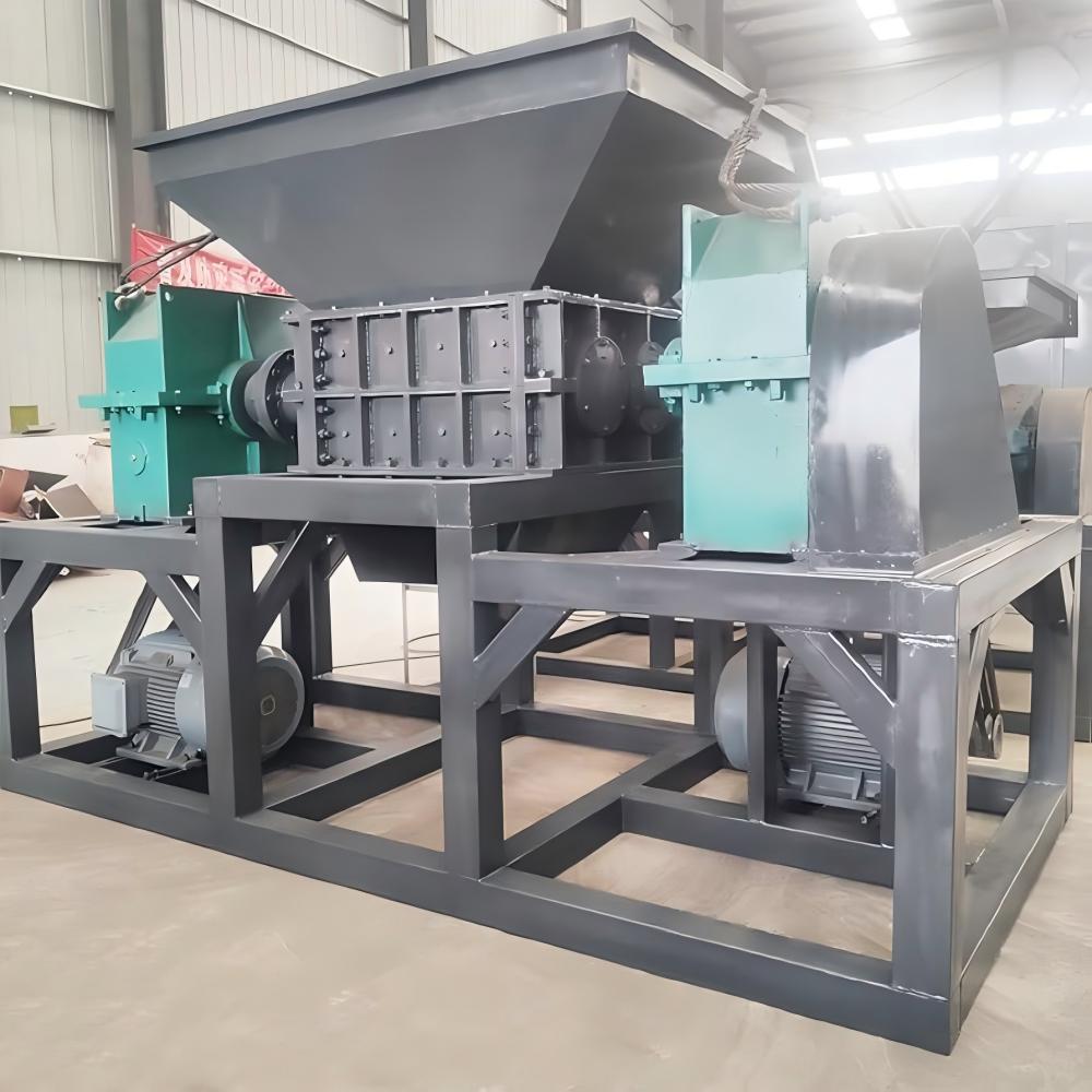 HARSLE Double-Shaft Shredder Control Panel and Drive