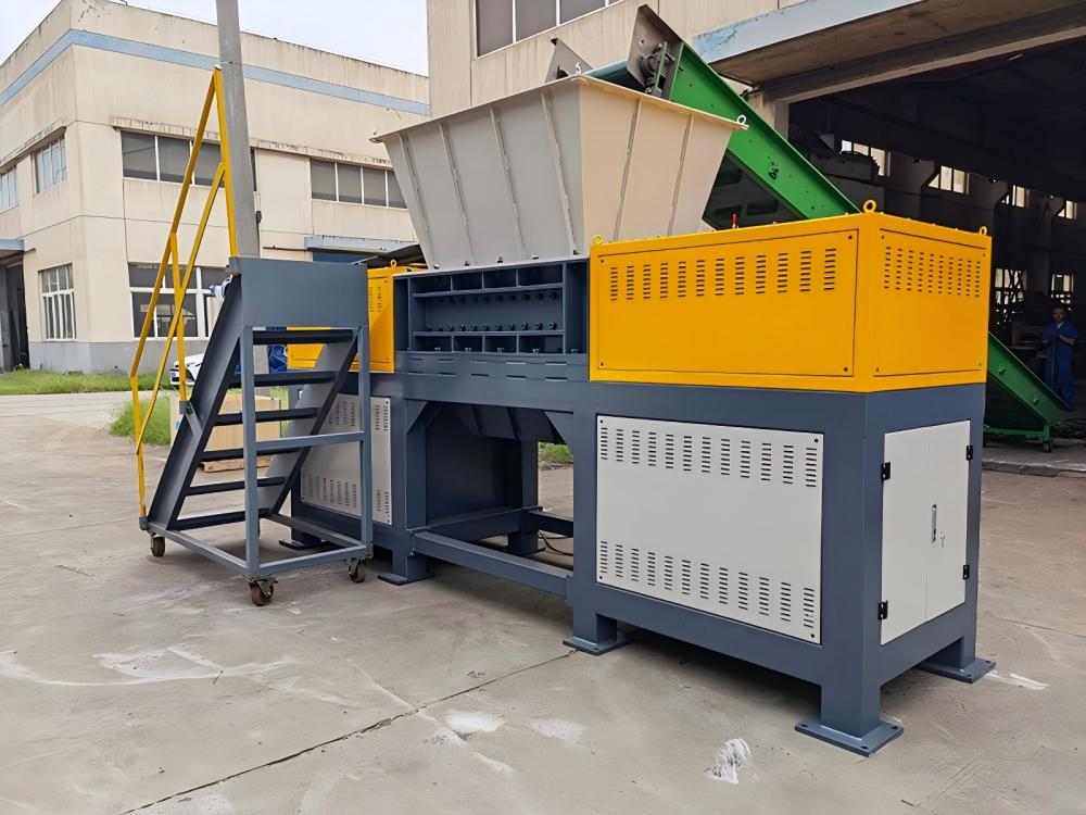 Industrial Double-Shaft Shredder for Waste Reduction