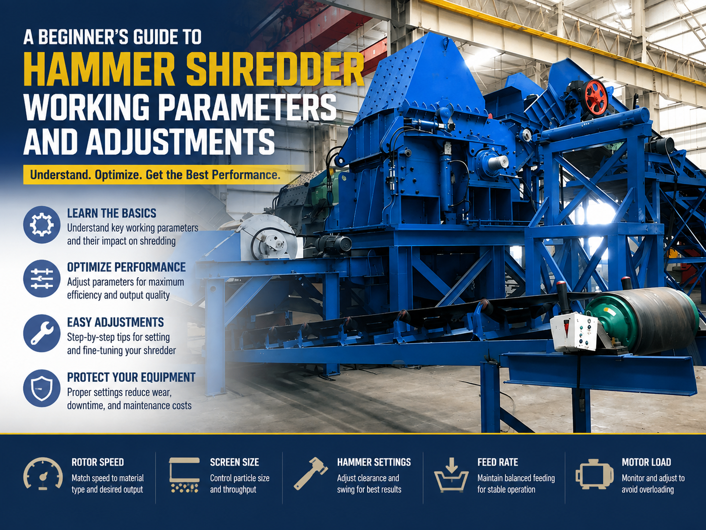 a beginner s guide to hammer shredder working parameters and adjustments