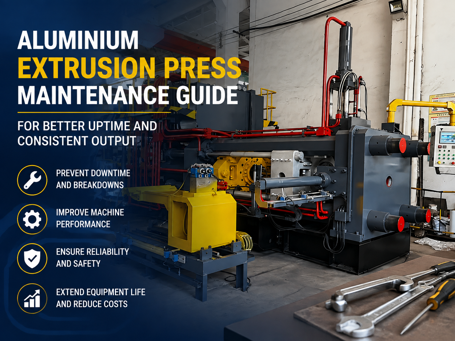 aluminium extrusion press maintenance guide for better uptime and consistent output 1