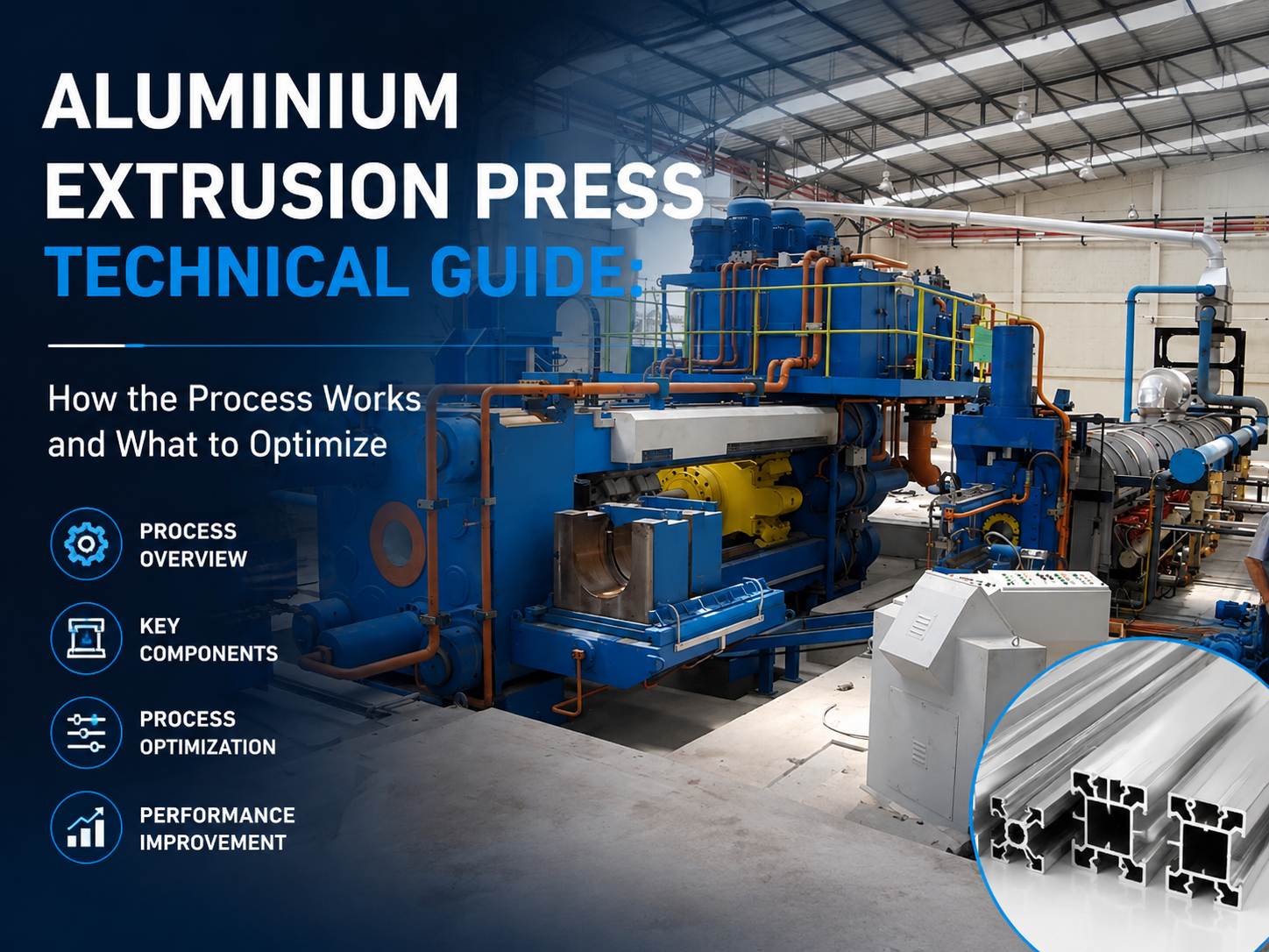 aluminium extrusion press technical guide how the process works and what to optimize
