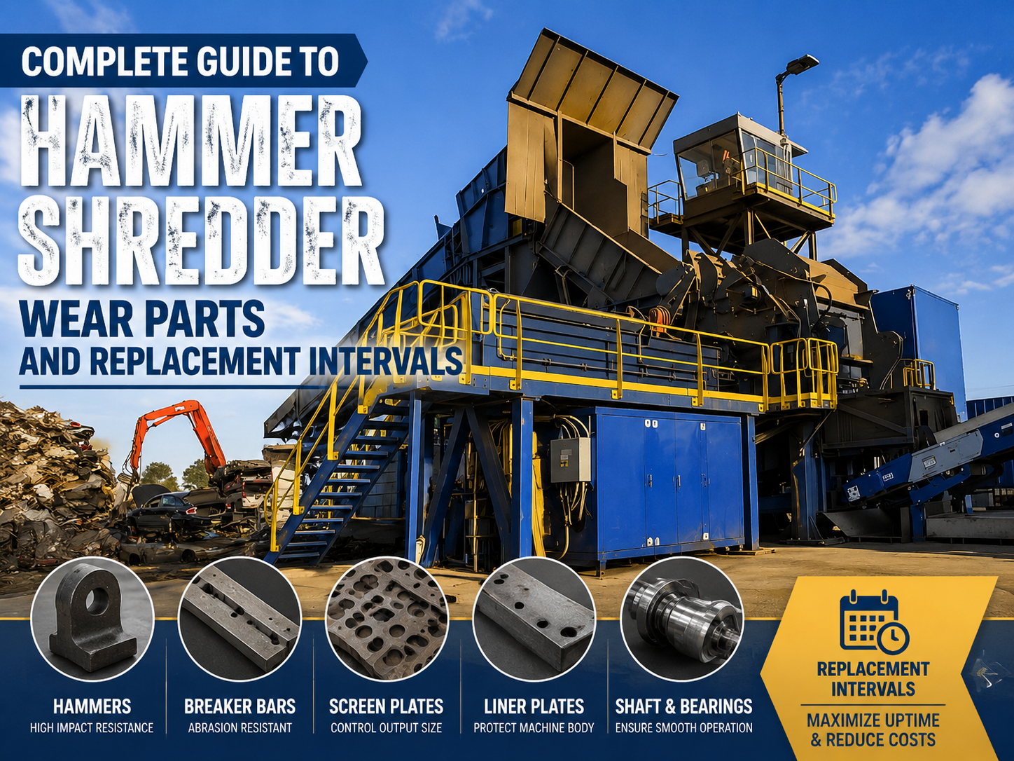 complete guide to hammer shredder wear parts and replacement intervals 1