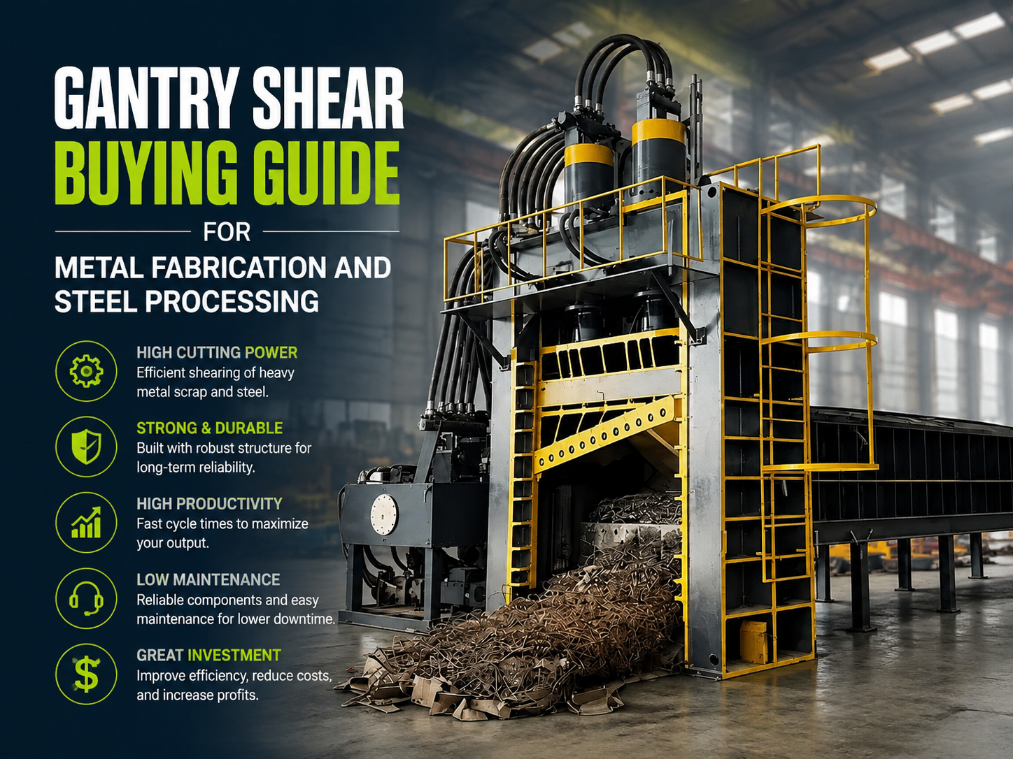 comprehensive gantry shear buying guide for metal fabrication and steel processing