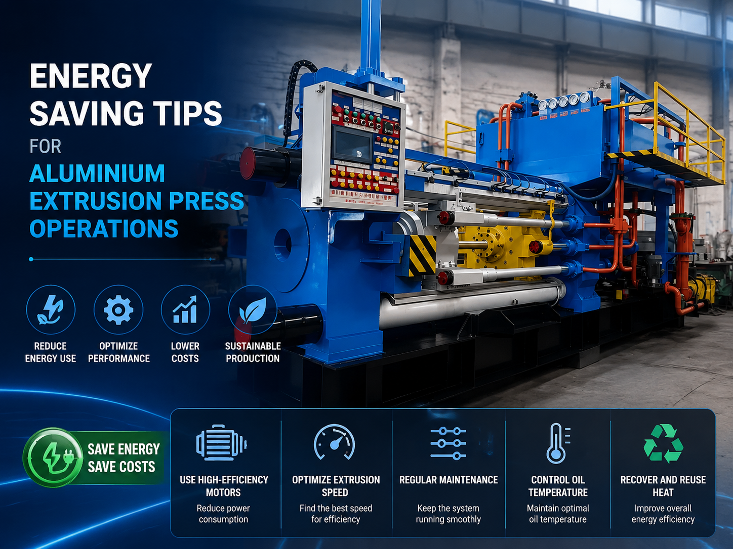energy saving tips for aluminium extrusion press operations a comprehensive guide