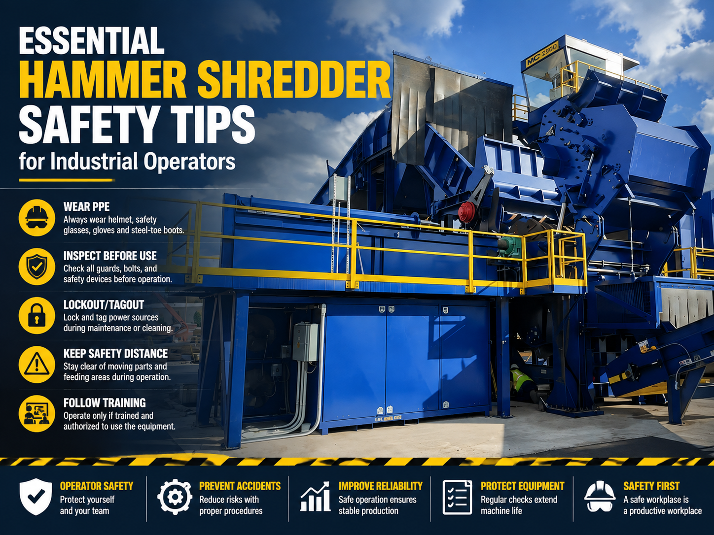 essential hammer shredder safety tips for industrial operators a comprehensive technical g
