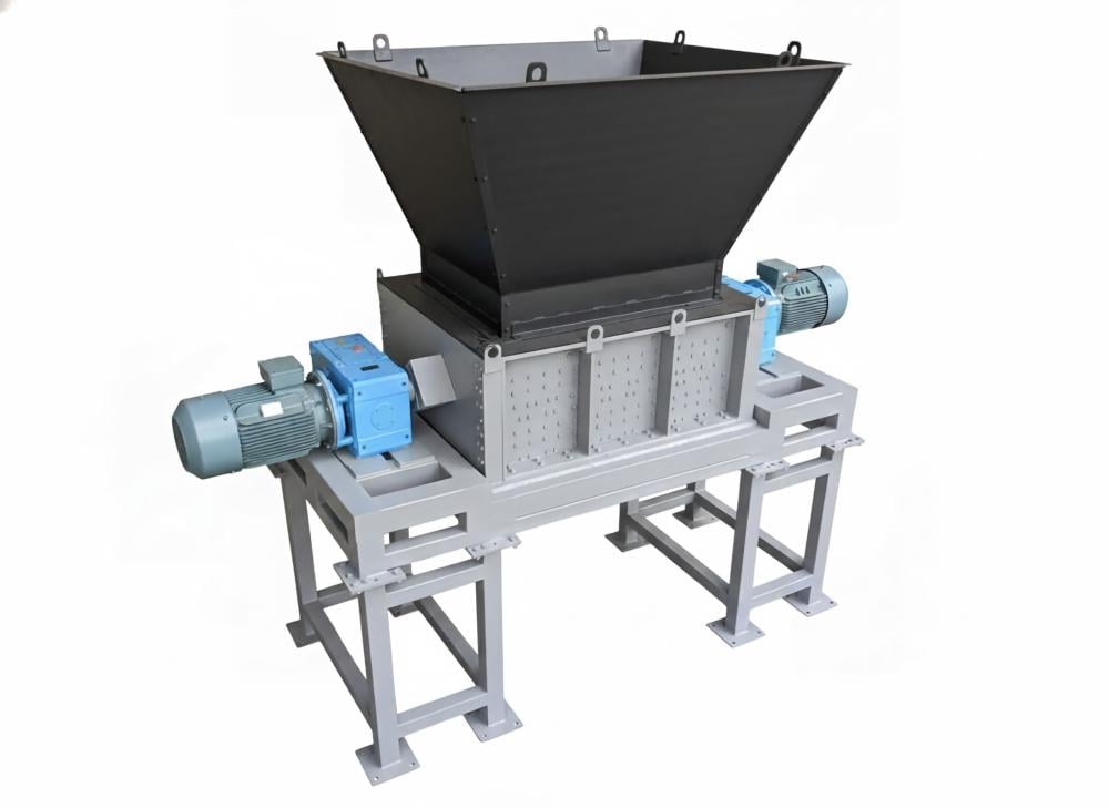 Four-Shaft RDF Shredder for Industrial Waste