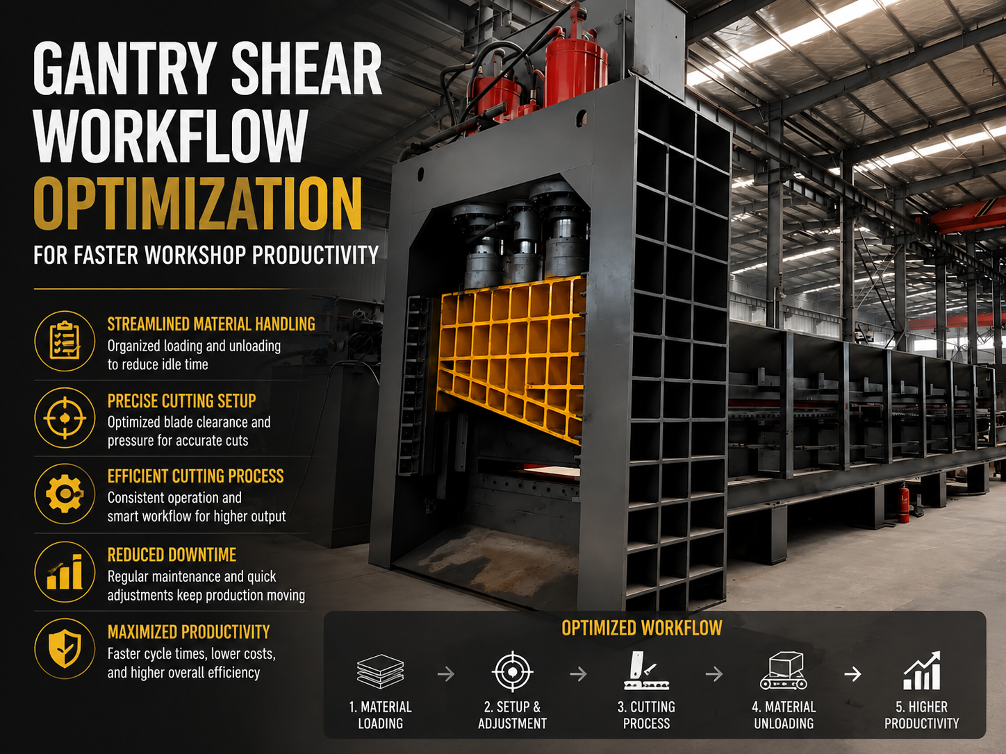 gantry shear workflow optimization for faster workshop productivity 1