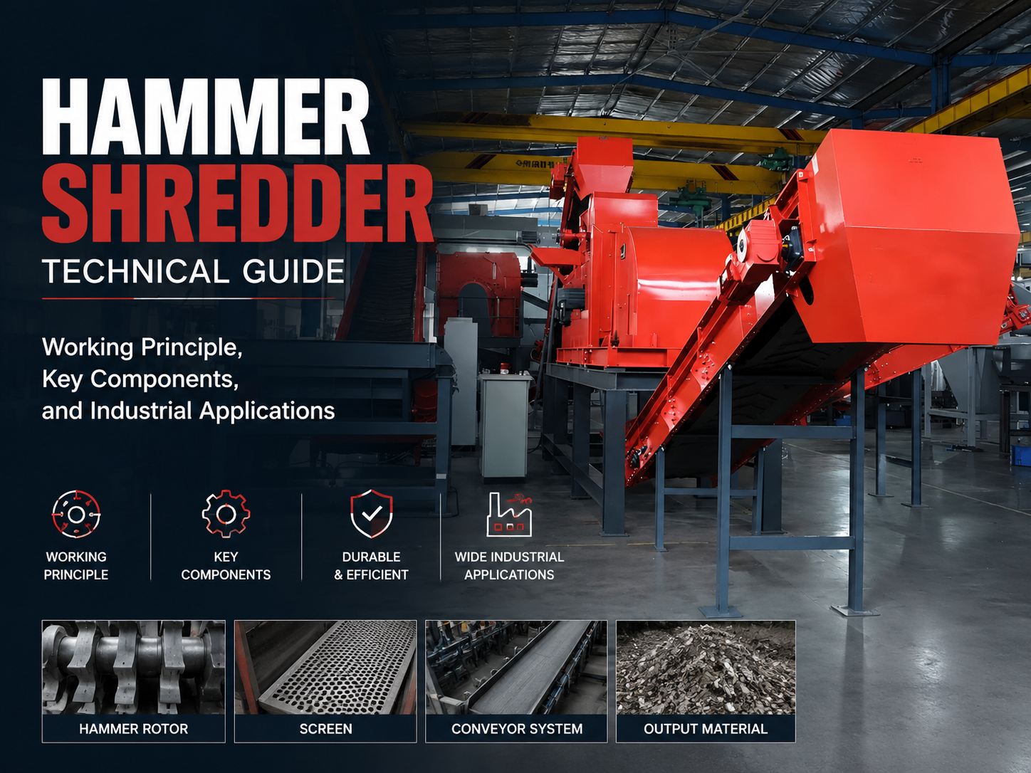 hammer shredder technical guide working principle key components and industrial applicatio