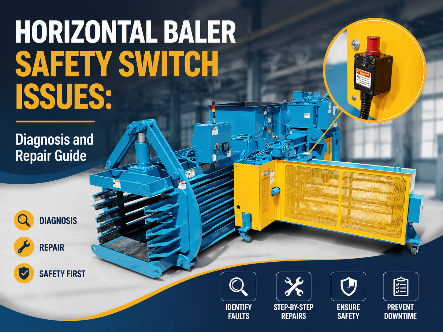 horizontal baler safety switch issues diagnosis and repair guide
