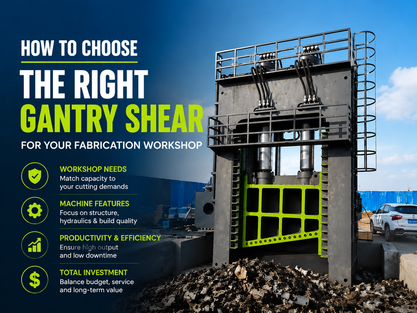 how to choose the right gantry shear for your fabrication workshop 1