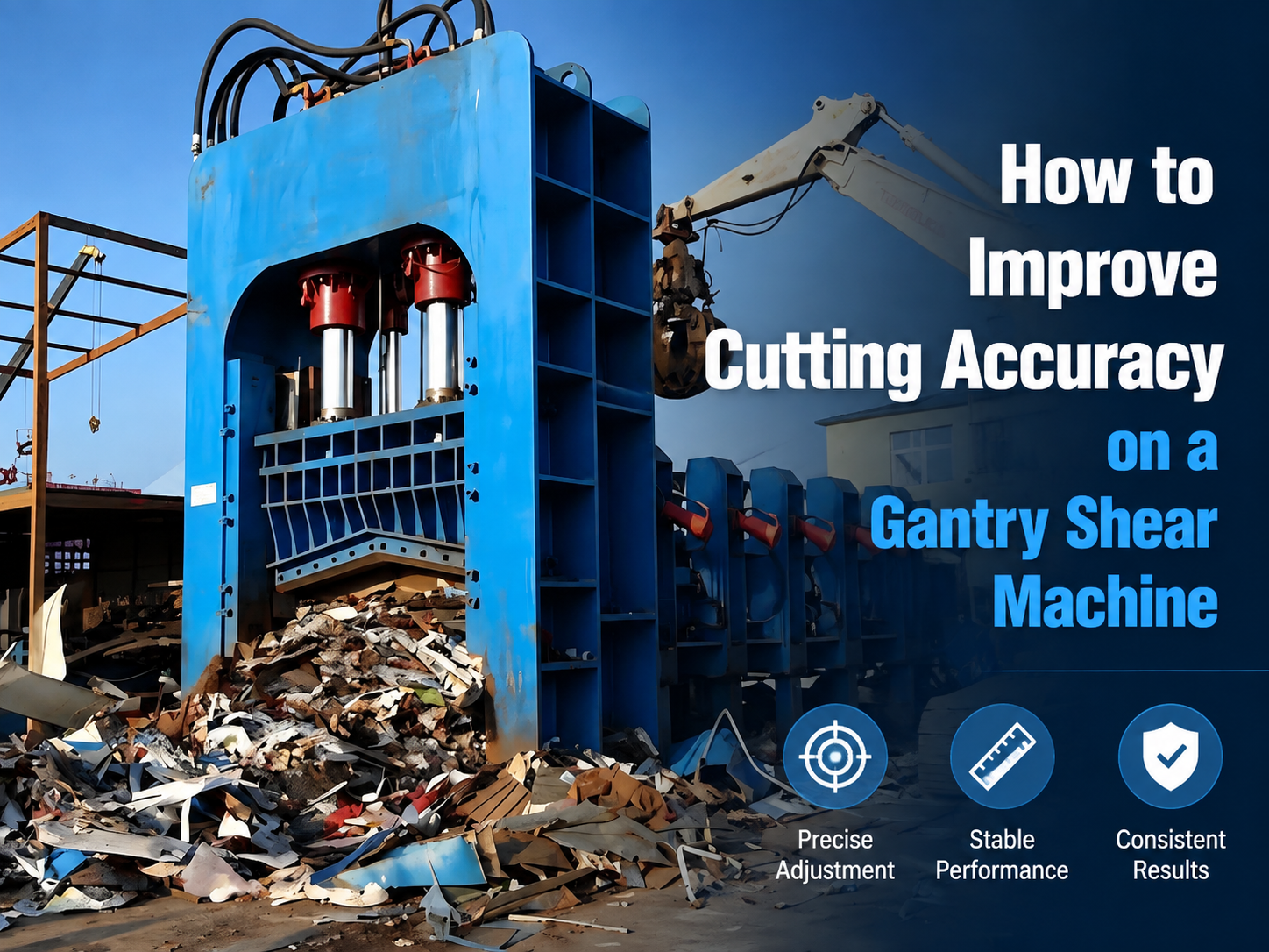 how to improve cutting accuracy on a gantry shear machine 1
