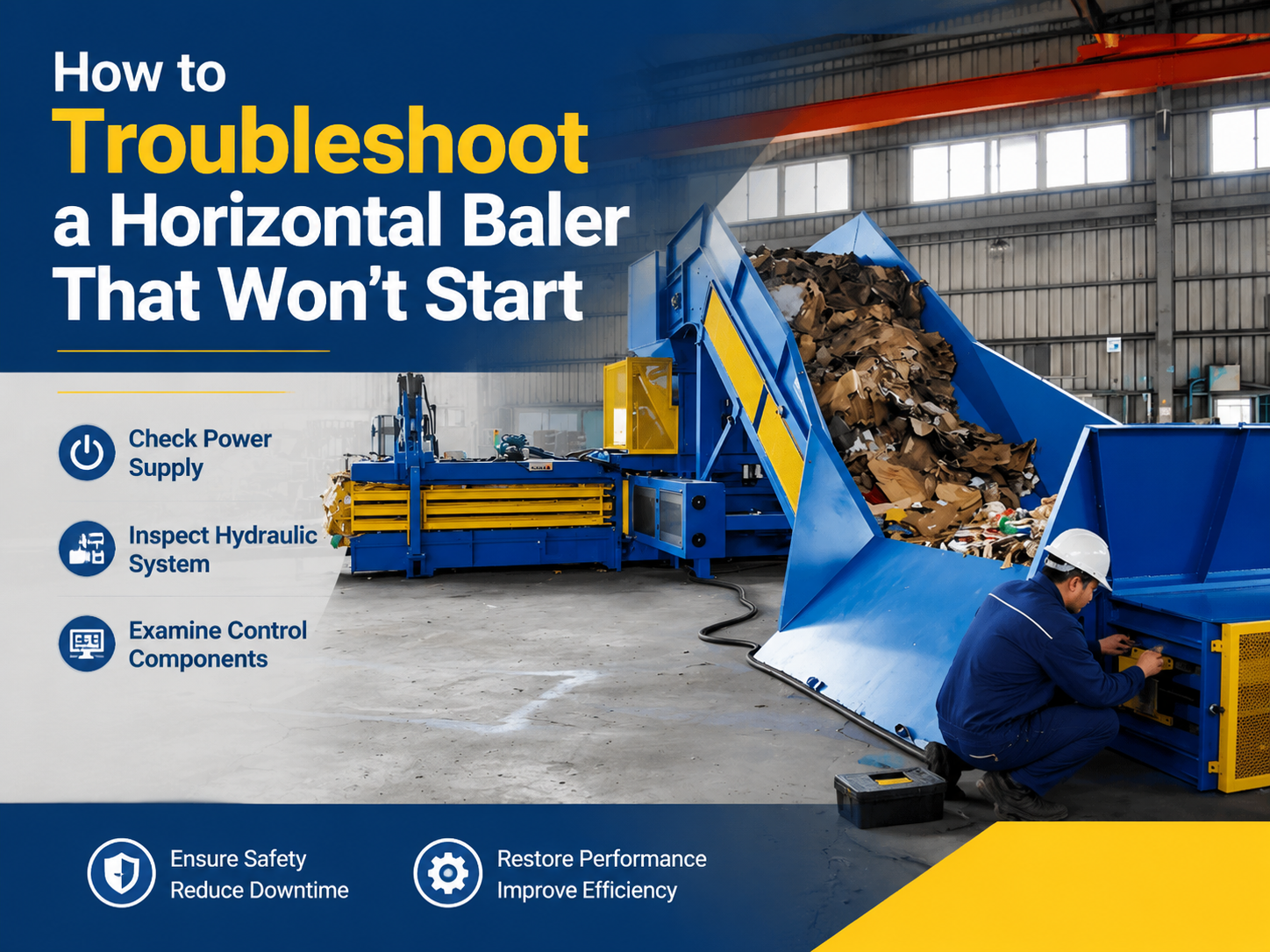 how to troubleshoot a horizontal baler that won t start a comprehensive harsle guide