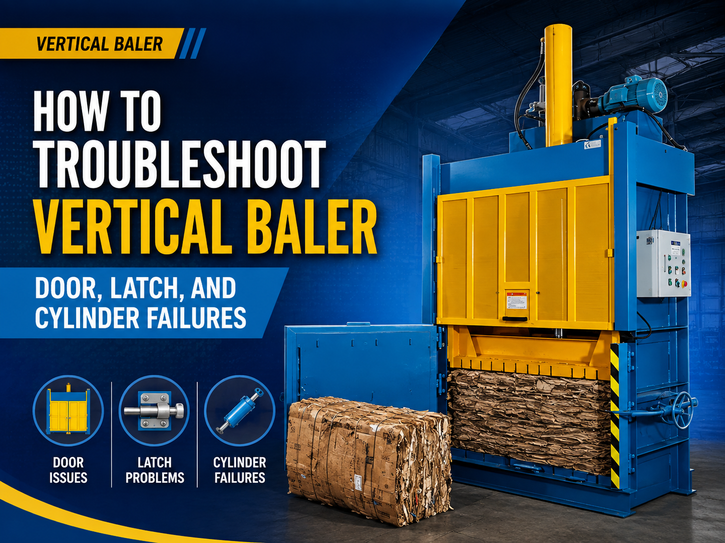 how to troubleshoot vertical baler door latch and cylinder failures a comprehensive guide