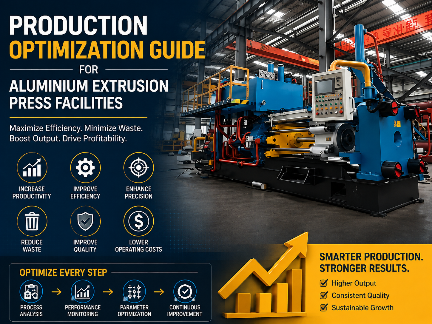 production optimization guide for aluminium extrusion press facilities maximizing efficien