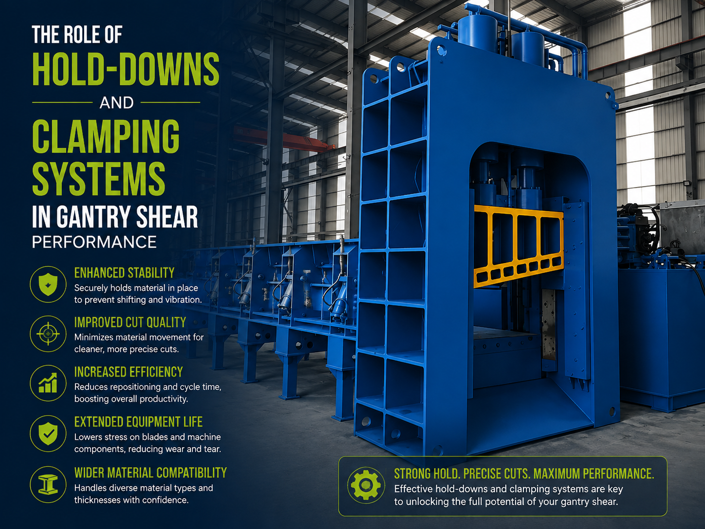 the role of hold downs and clamping systems in gantry shear performance 1