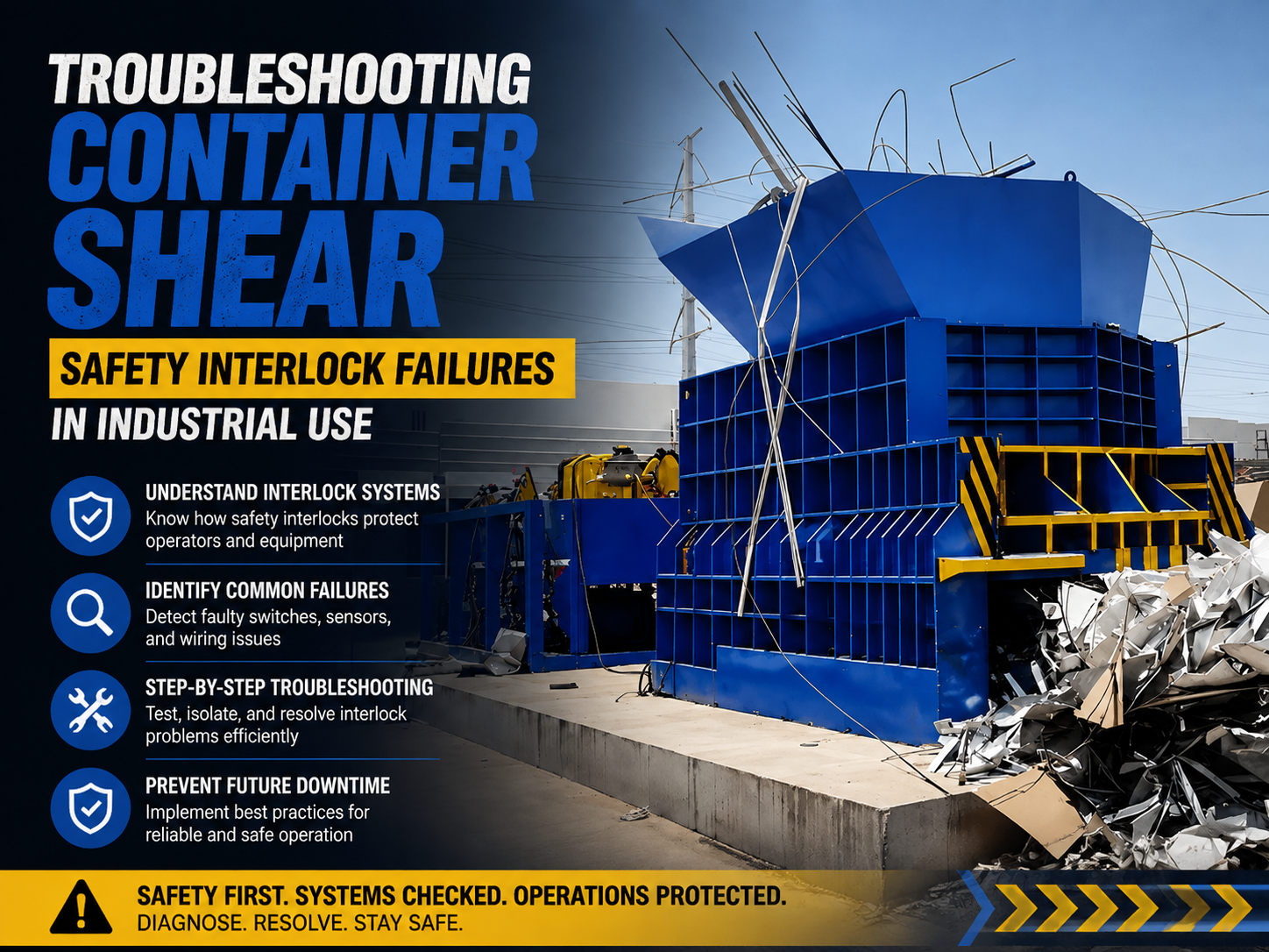 troubleshooting container shear safety interlock failures in industrial use a comprehensiv