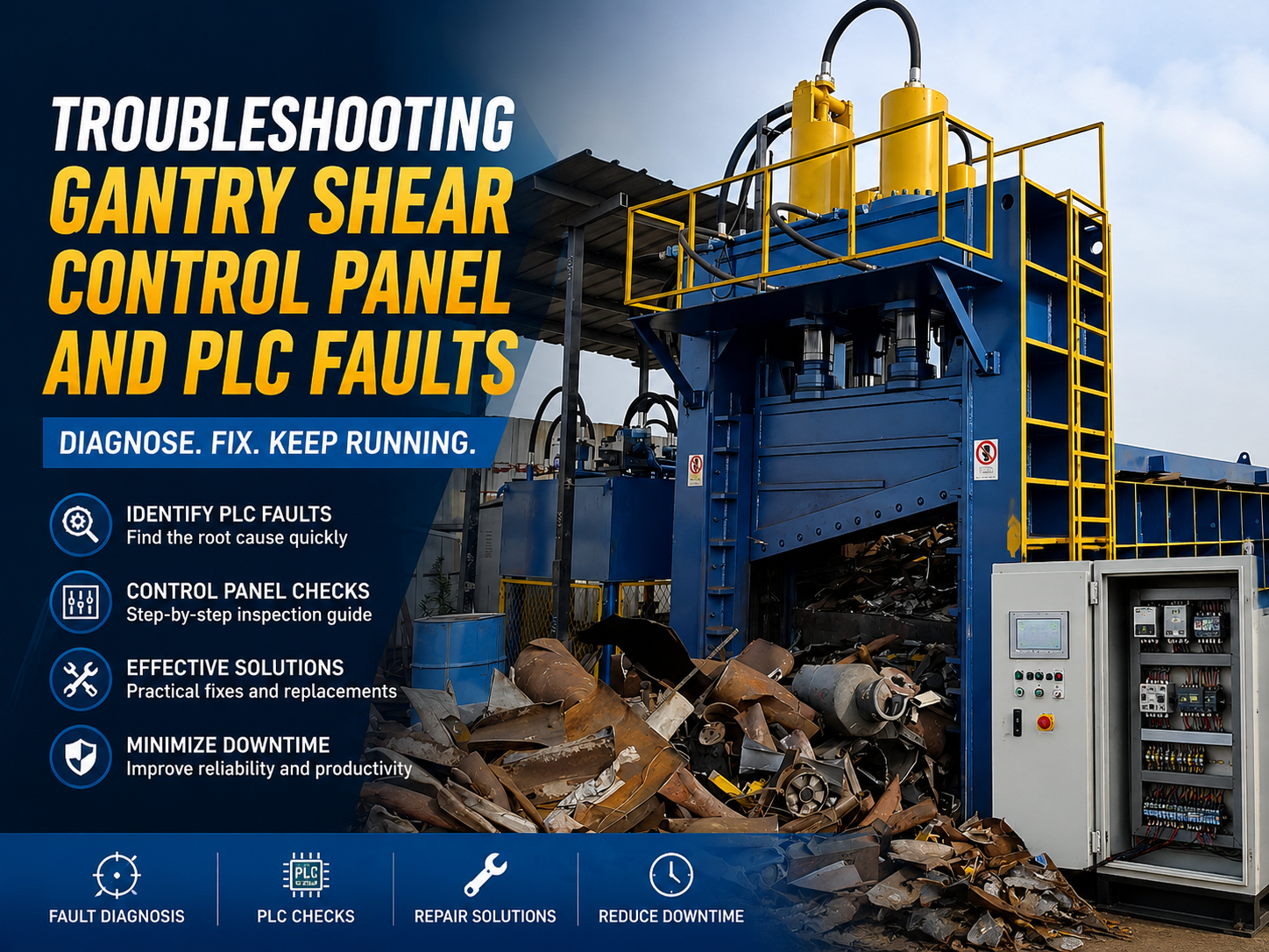 troubleshooting gantry shear control panel and plc faults a comprehensive harsle guide