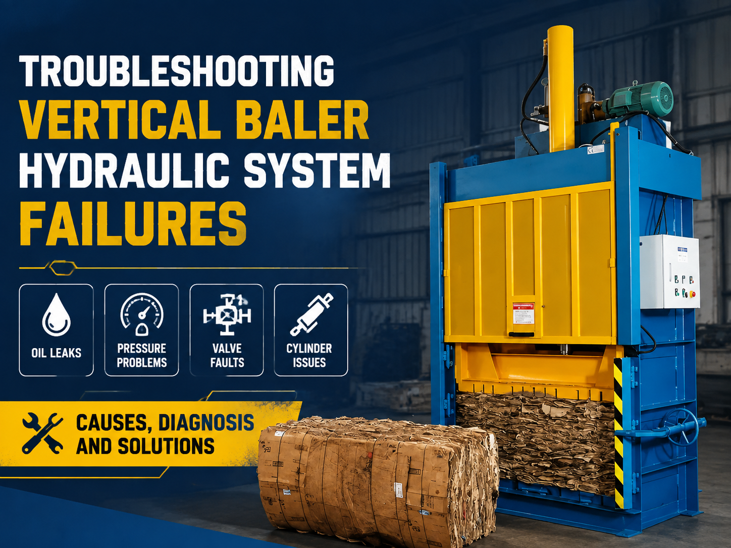 troubleshooting vertical baler hydraulic system failures a comprehensive harsle guide