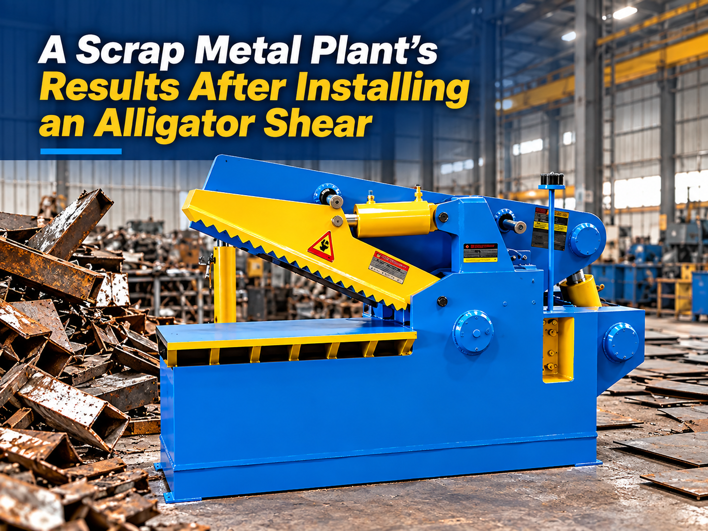 a scrap metal plant s results after installing an alligator shear a performance case study