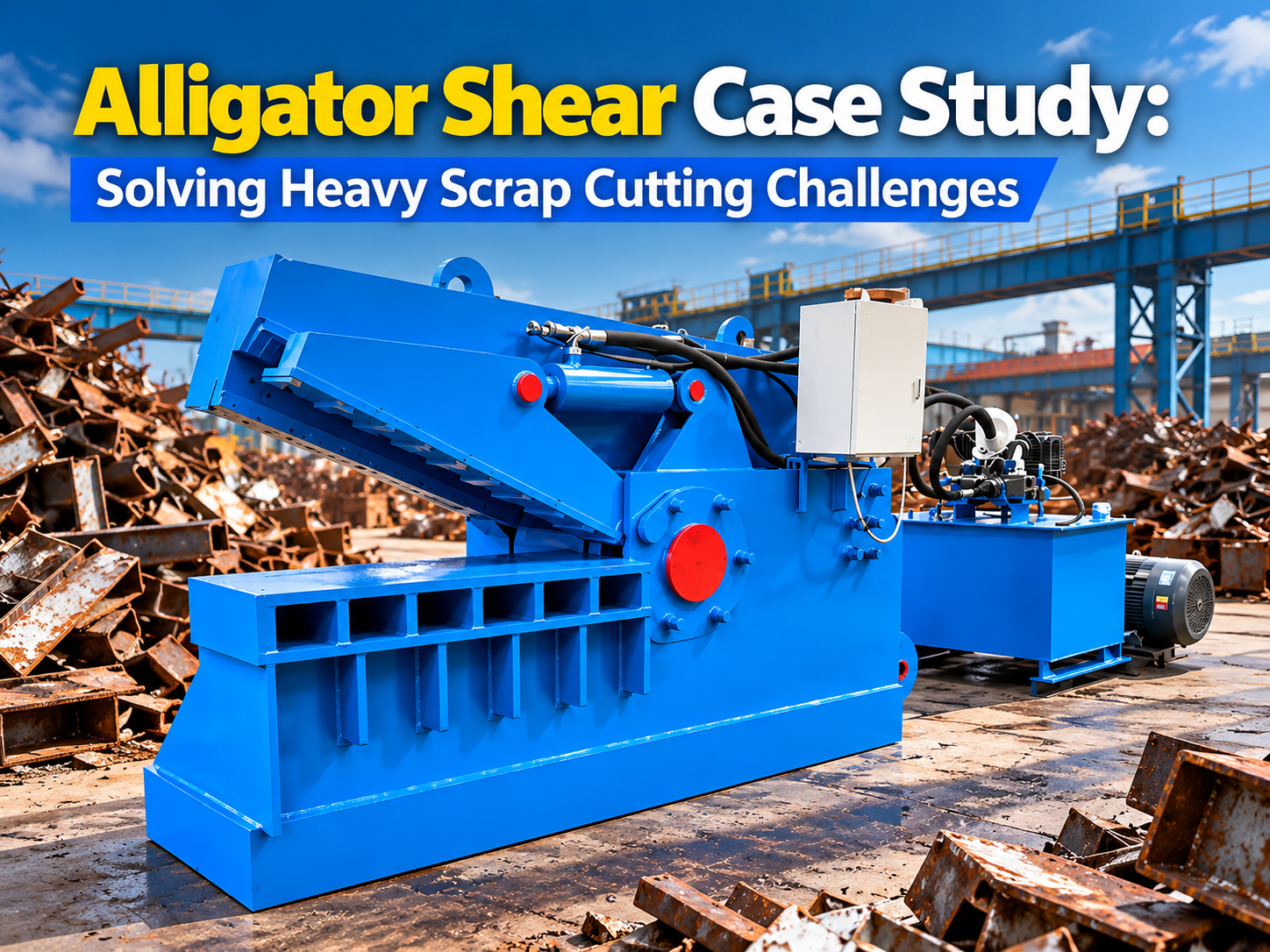 alligator shear case study solving heavy scrap cutting challenges