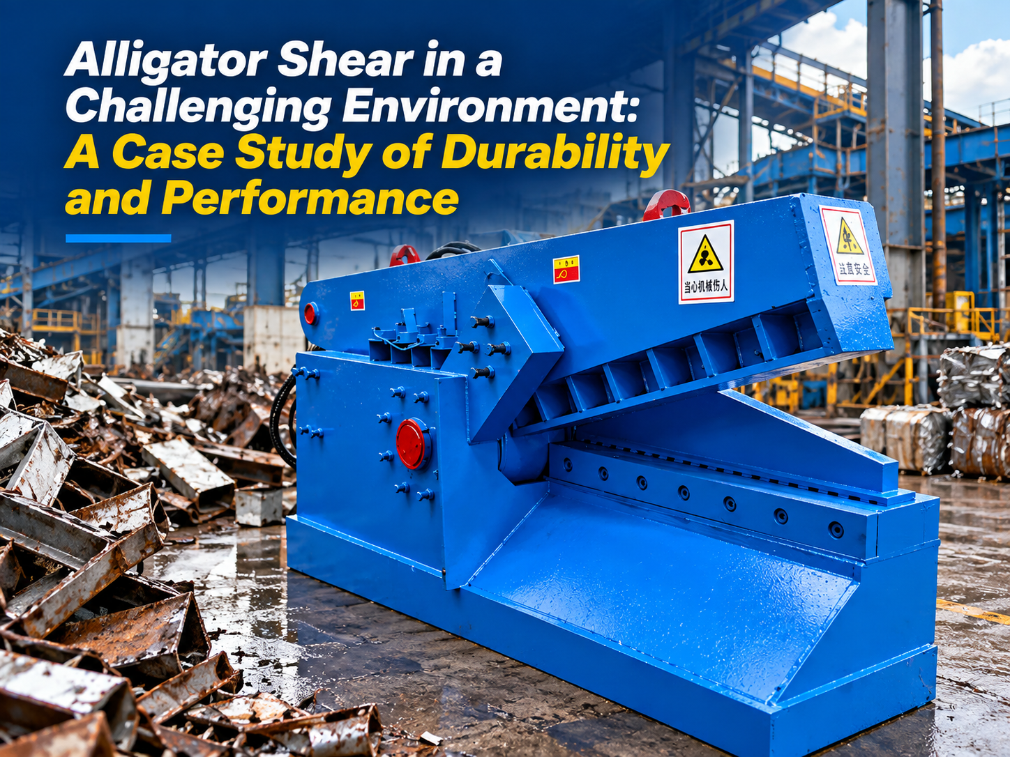 alligator shear in a challenging environment a case study of durability performance