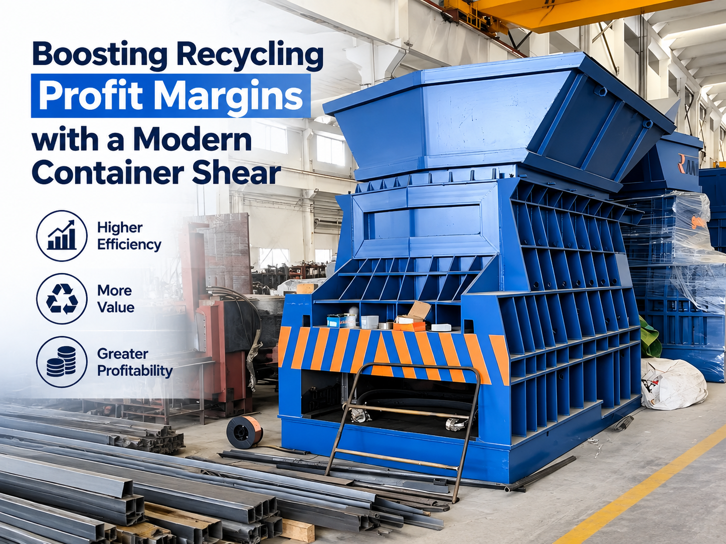 boosting recycling profit margins with a modern container shear 1