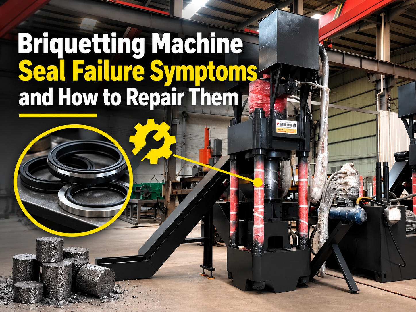 briquetting machine seal failure symptoms and how to repair them a comprehensive maintenan