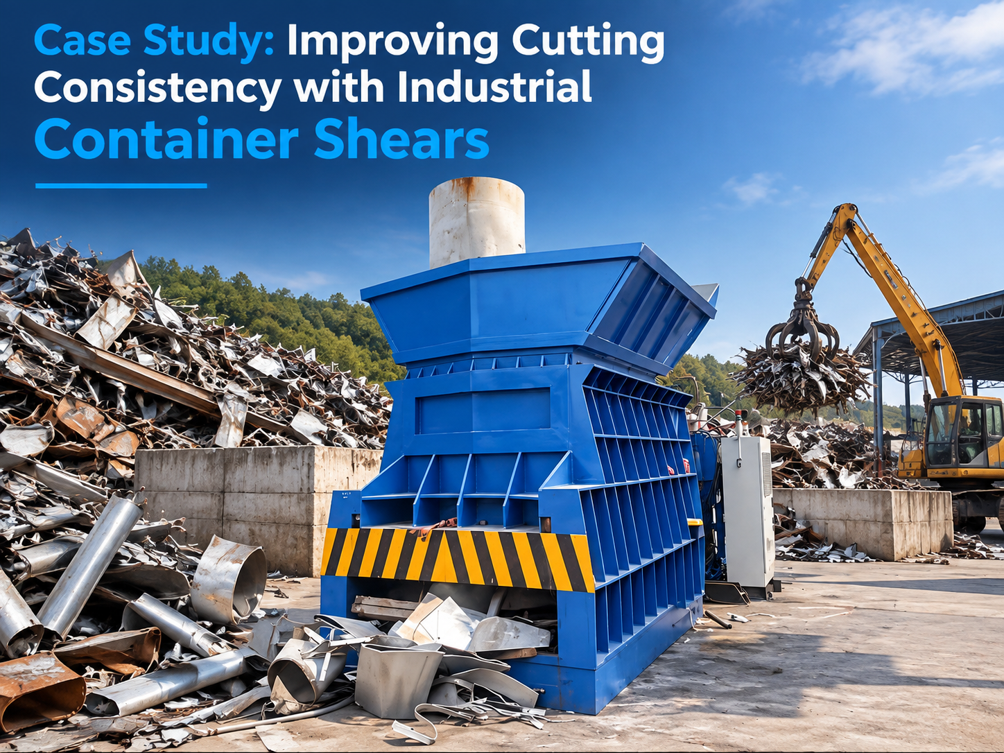 case study improving cutting consistency with industrial container shears
