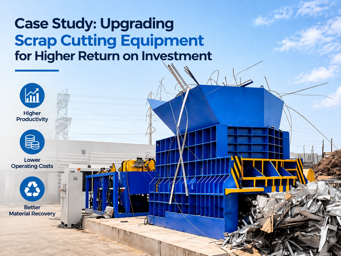 case study upgrading scrap cutting equipment for higher return on investment
