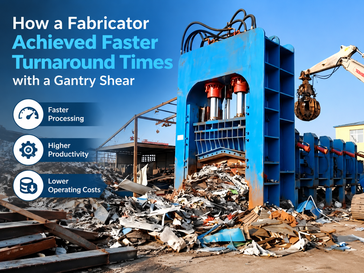 how a fabricator achieved faster turnaround times with a gantry shear 1