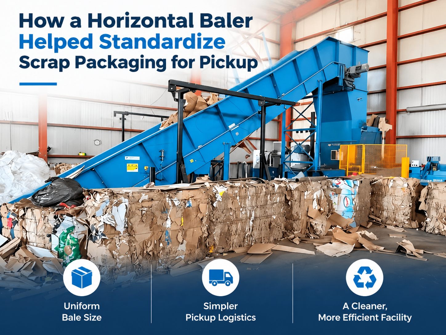how a horizontal baler helped standardize scrap packaging for pickup a comprehensive guide