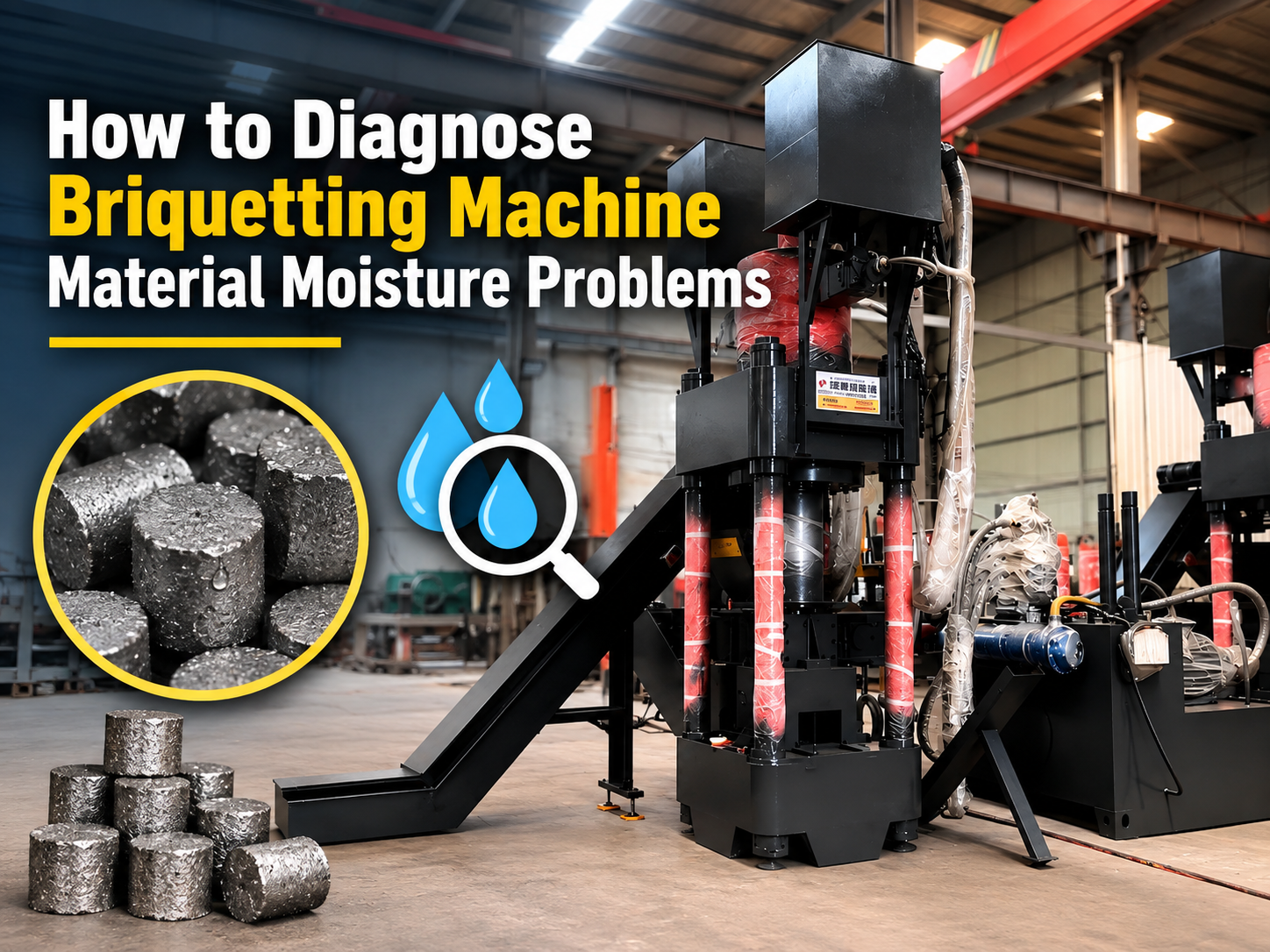 how to diagnose briquetting machine material moisture problems a comprehensive guide